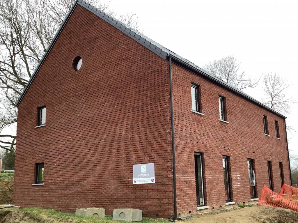 Chantier de Héron - Gros oeuvre fermé