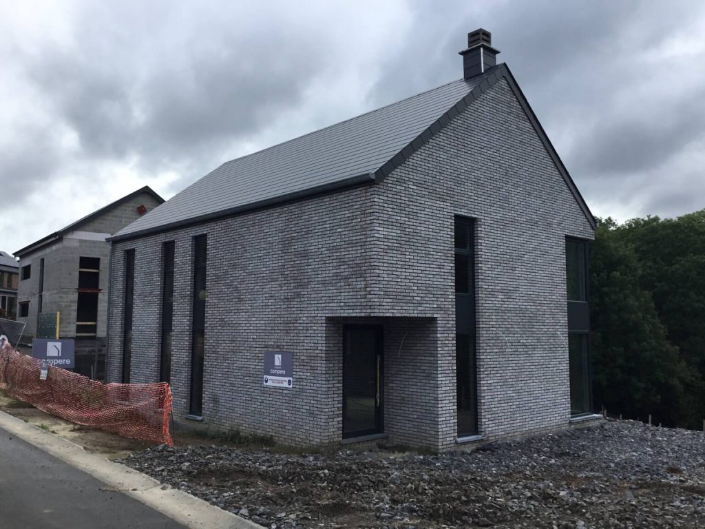 Gros oeuvre fermé - Chantier de Durbuy